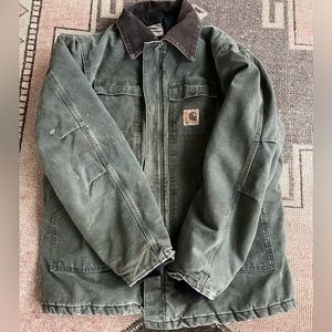 Vintage Carhartt quilted winter work jacket - Large - Made in USA